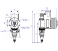 Головка для 3D роботизированной лазерной резки, 3 кВт